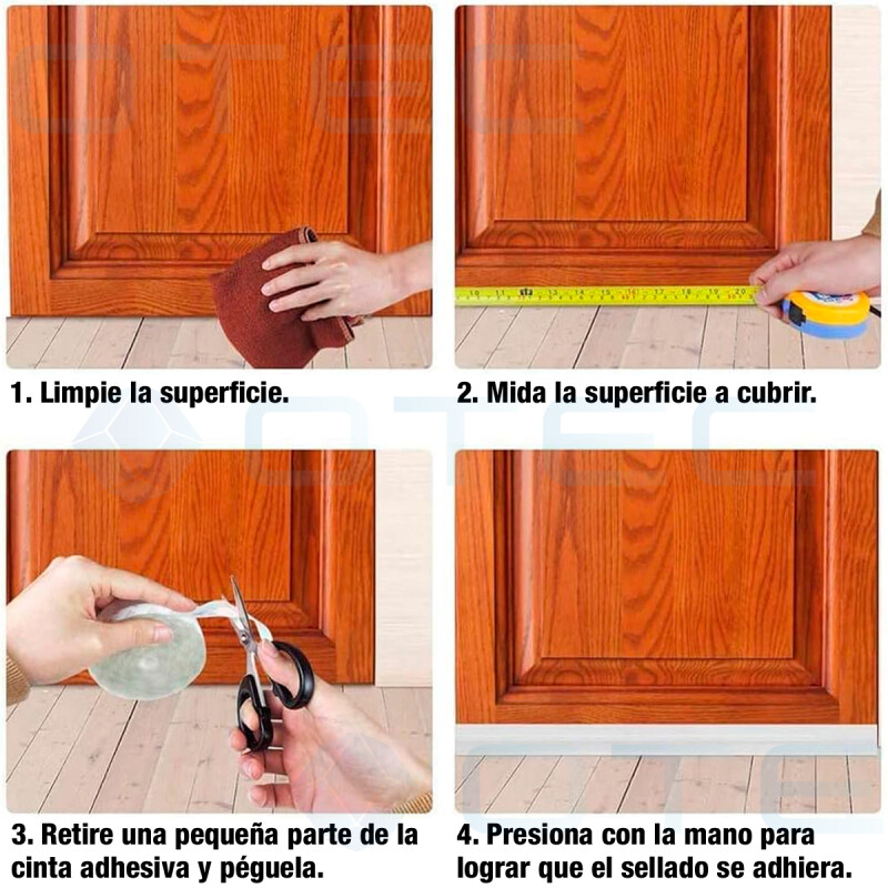 Cinta Burlete De 5m Autoadhesiva De Silicona Transparente Cinta Burlete De 5m Autoadhesiva De Silicona Transparente