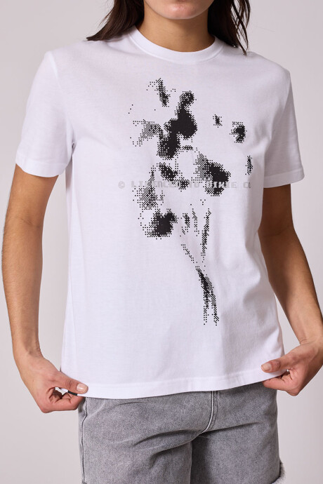 T-SHIRT TIBAN DIXIE Blanco