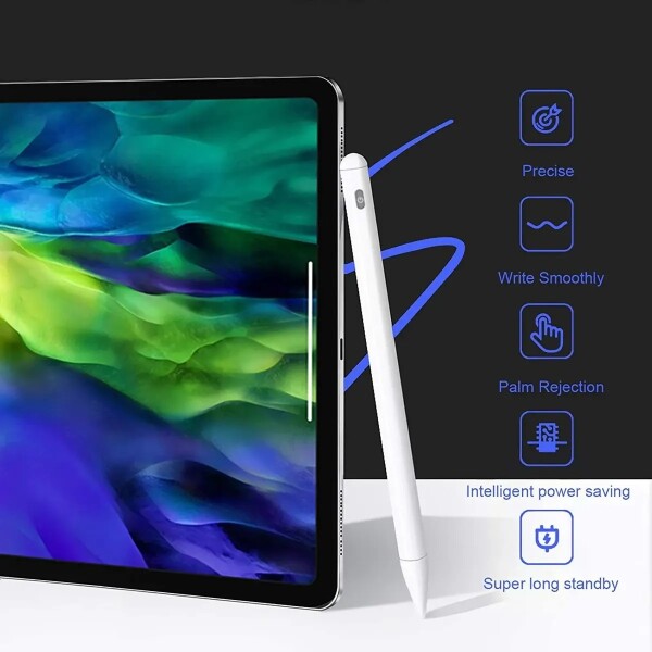 Lapiz Pen Trust Activ Stylus Activo Ipad Recargable LAPIZ TRUST ACTIV.STYLUS P/IPAD BLANCO