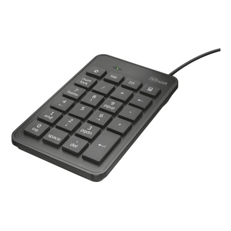 Teclado Numérico Ultradelgado Trust Xalas Usb Pc, Laptop 2967