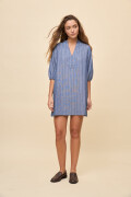 VESTIDO TALA STRIPED Azul Marino