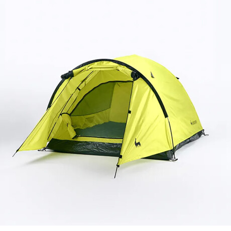 Carpa Hawapi Wasi p/ 2 personas c/ Sobre Techo Verde Flúo Ub VERDE-FLUOR