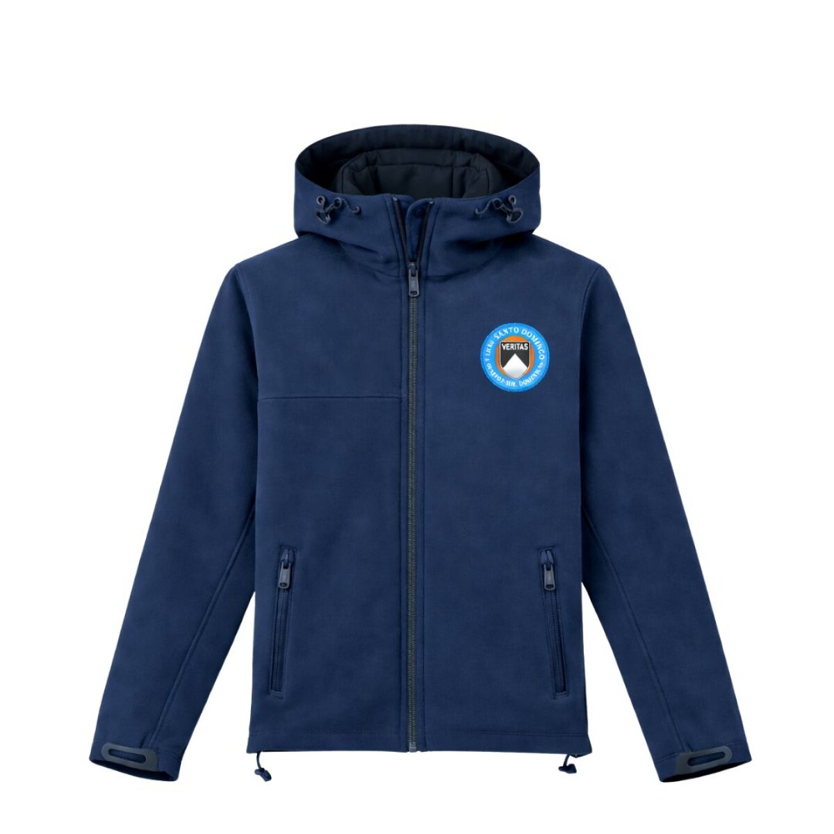 Campera Light-shell c/capucha Navy
