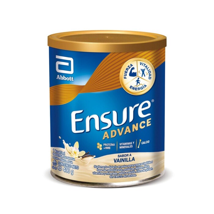 ENSURE ADVANCE PVO. VAINILLA FR. X 400 G única