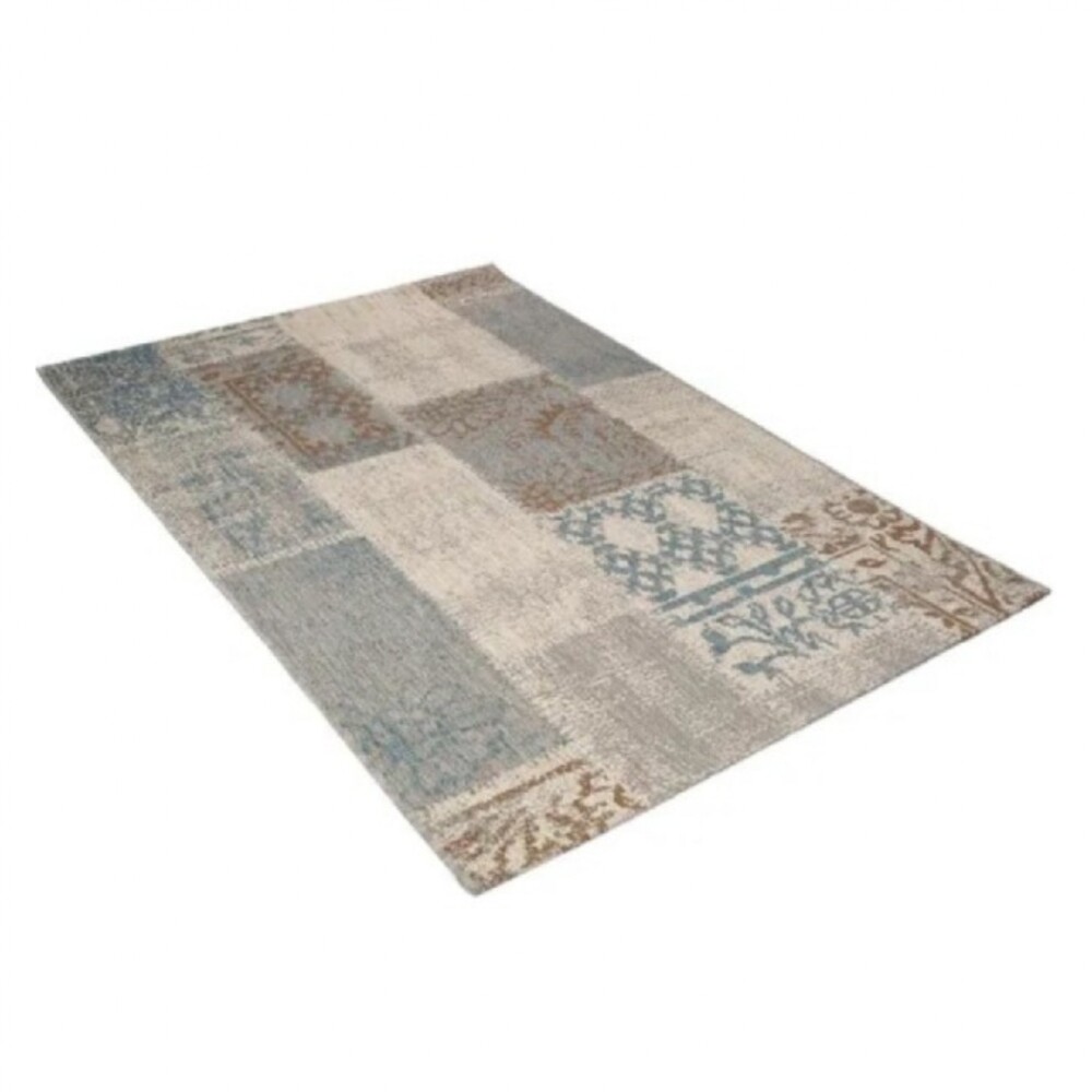 Alfombra Star - 160/230 - Azul y marrón Alfombra Star - 160/230 - Azul y marrón