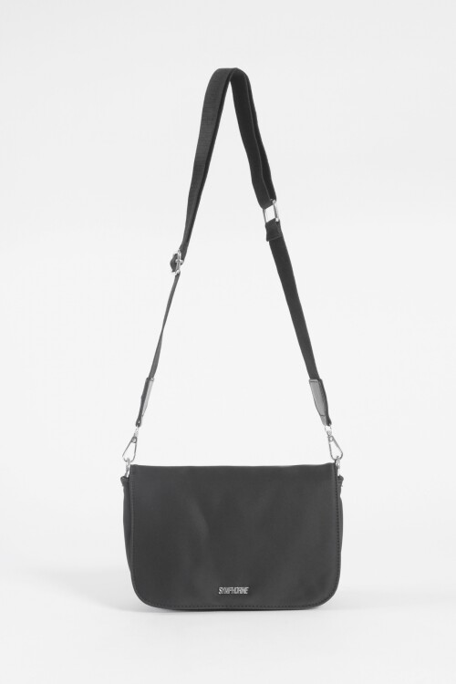 Bandolera con tapa negro