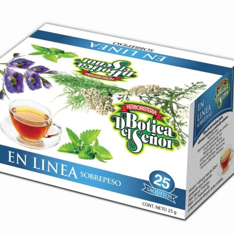 Té En Línea Botica del Señor 25 Saquitos Té En Línea Botica del Señor 25 Saquitos