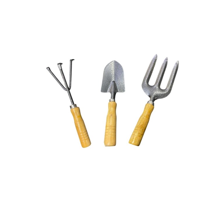SET HERRAMIENTAS DE JARDIN X 3 PIEZAS Sin color