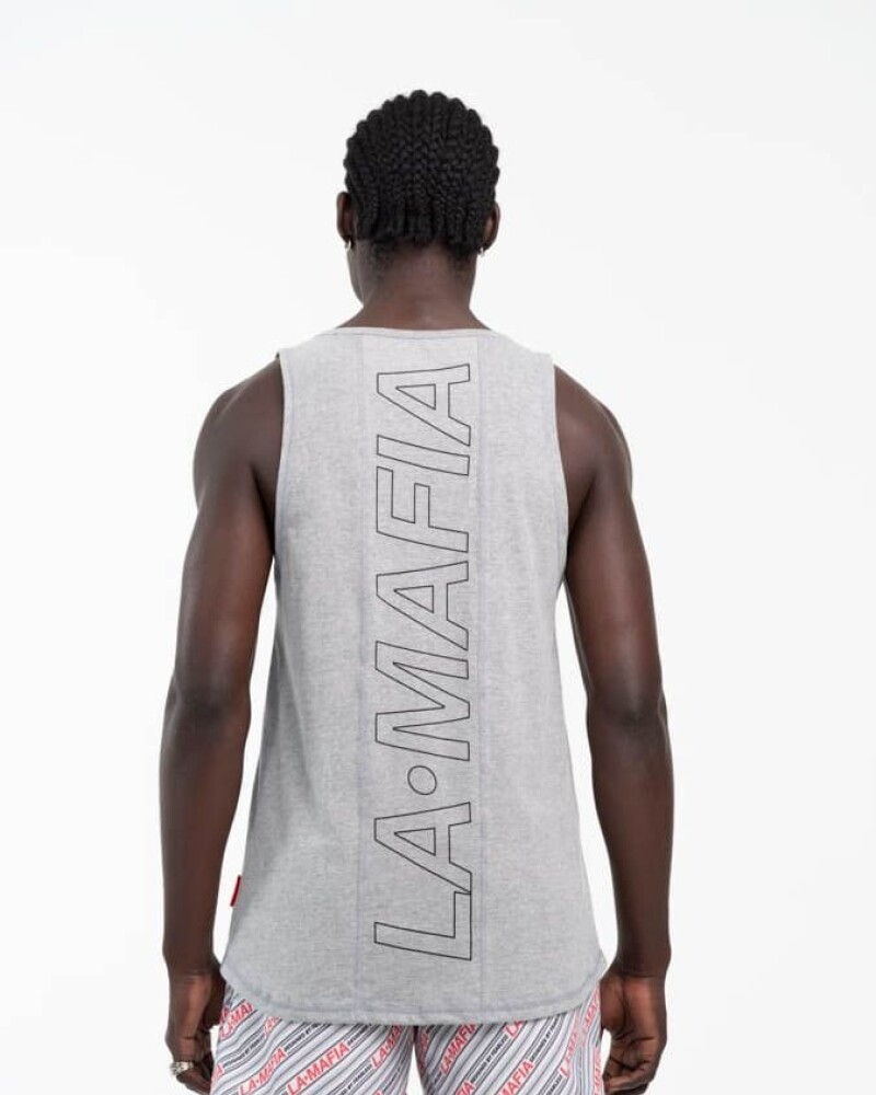 Musculosa Red Icon La Mafia Gris U