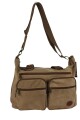 Bolso de lona Marron