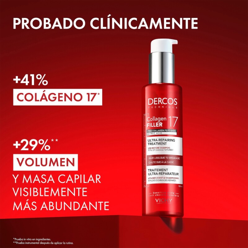 Pre Shampoo Vichy Dercos Collagen 17 Anti Quiebre 150 Ml. Pre Shampoo Vichy Dercos Collagen 17 Anti Quiebre 150 Ml.