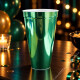 Vaso Metalizado - 600 ML Verde