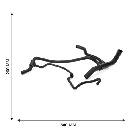 CAÑO FIAT INF RADIADOR PALIO SIENA FIRE C/AA 1.0 1.3 1.4 8V - CAÑO FIAT INF RADIADOR PALIO SIENA FIRE C/AA 1.0 1.3 1.4 8V -