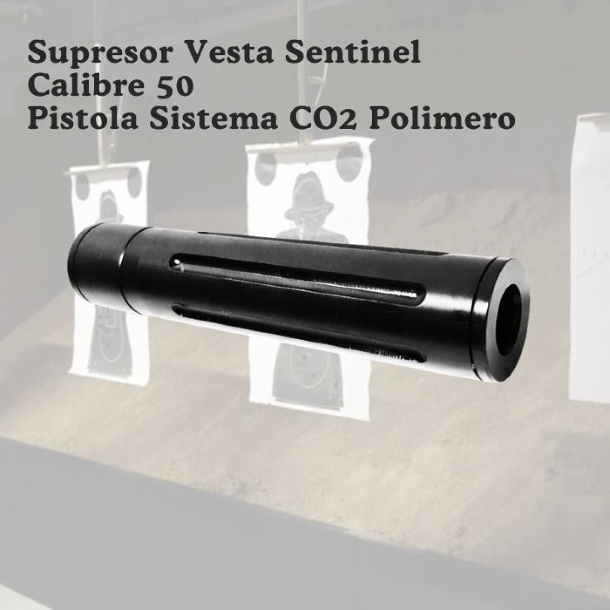 Supresor -Vesta Sentinal Cal. 50 CO₂ – hasta 29 Joules 