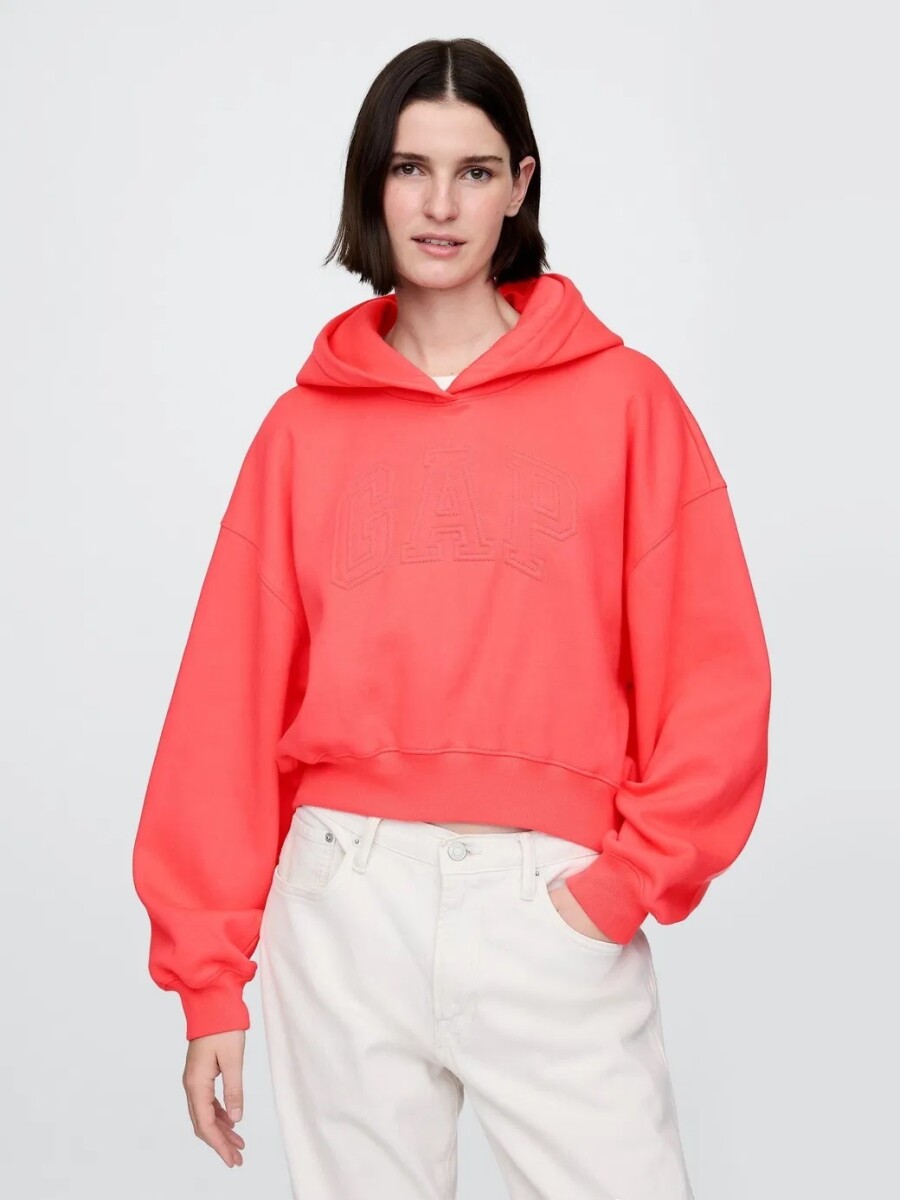 Canguro Logo Gap Mujer - Fresh Coral 