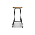 Banqueta Alta Industrial Black