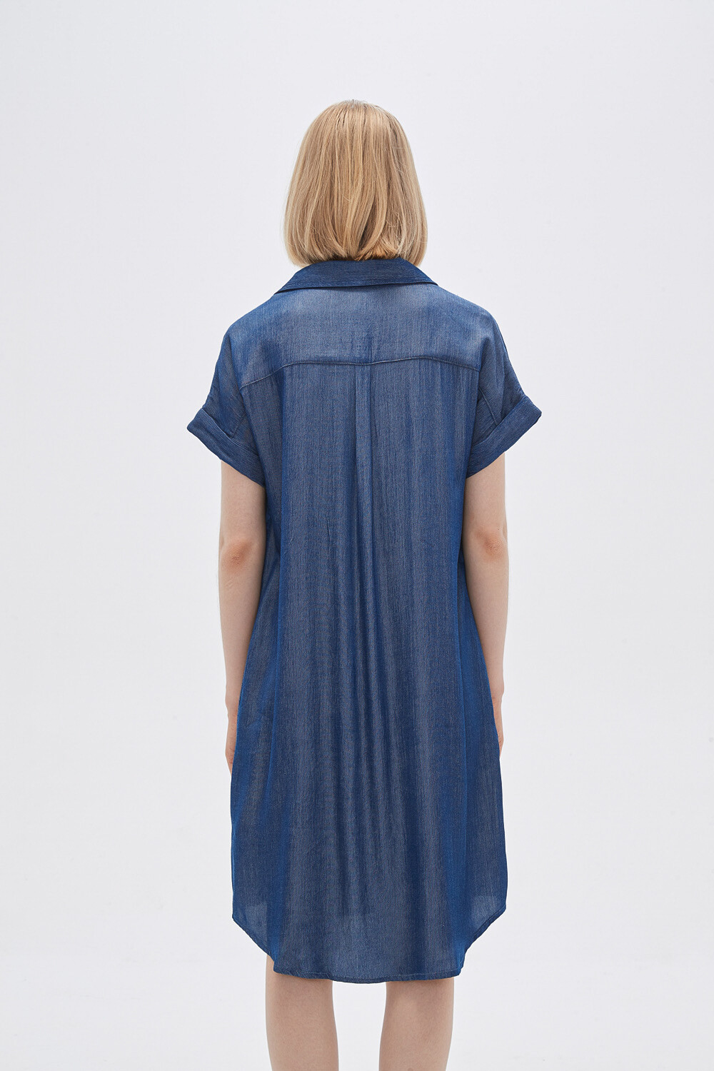 Vestido Lemos Azul Medio