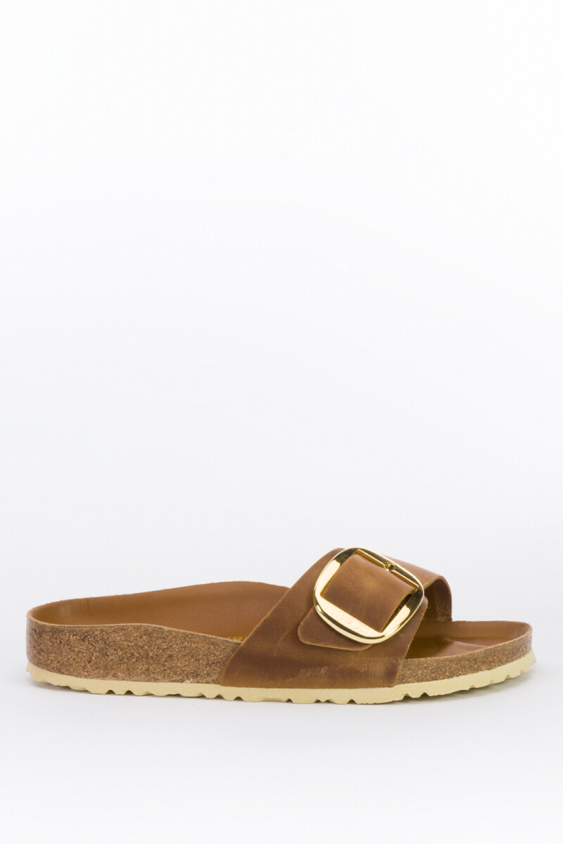 MADRID BIG BUCKLE FL COGNAC HE Cognac