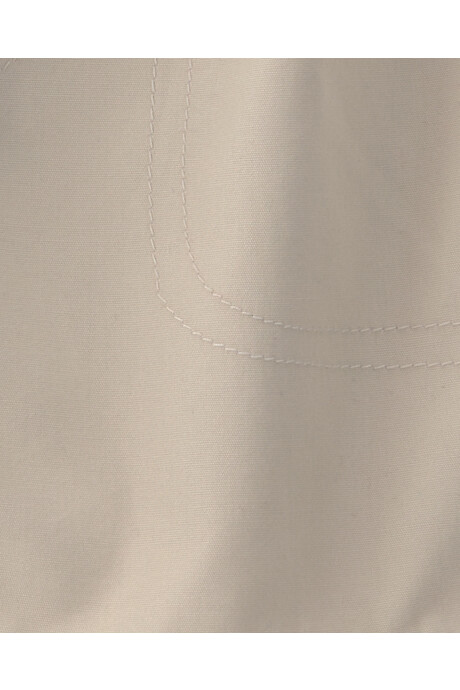 Set tres piezas de algodón, short, remera polo y remera estampa barco Sin color