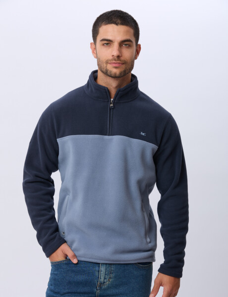 BUZO POLAR BICOLOR Piedra