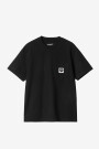 CAMISETA CON BOLSILLO Negro