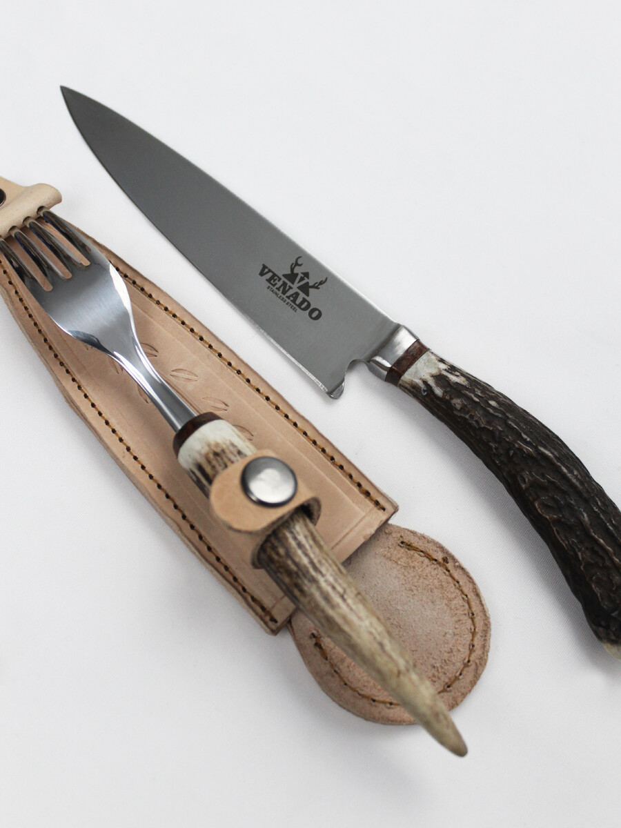 Set Cuchillo y Tenedor Ciervo 