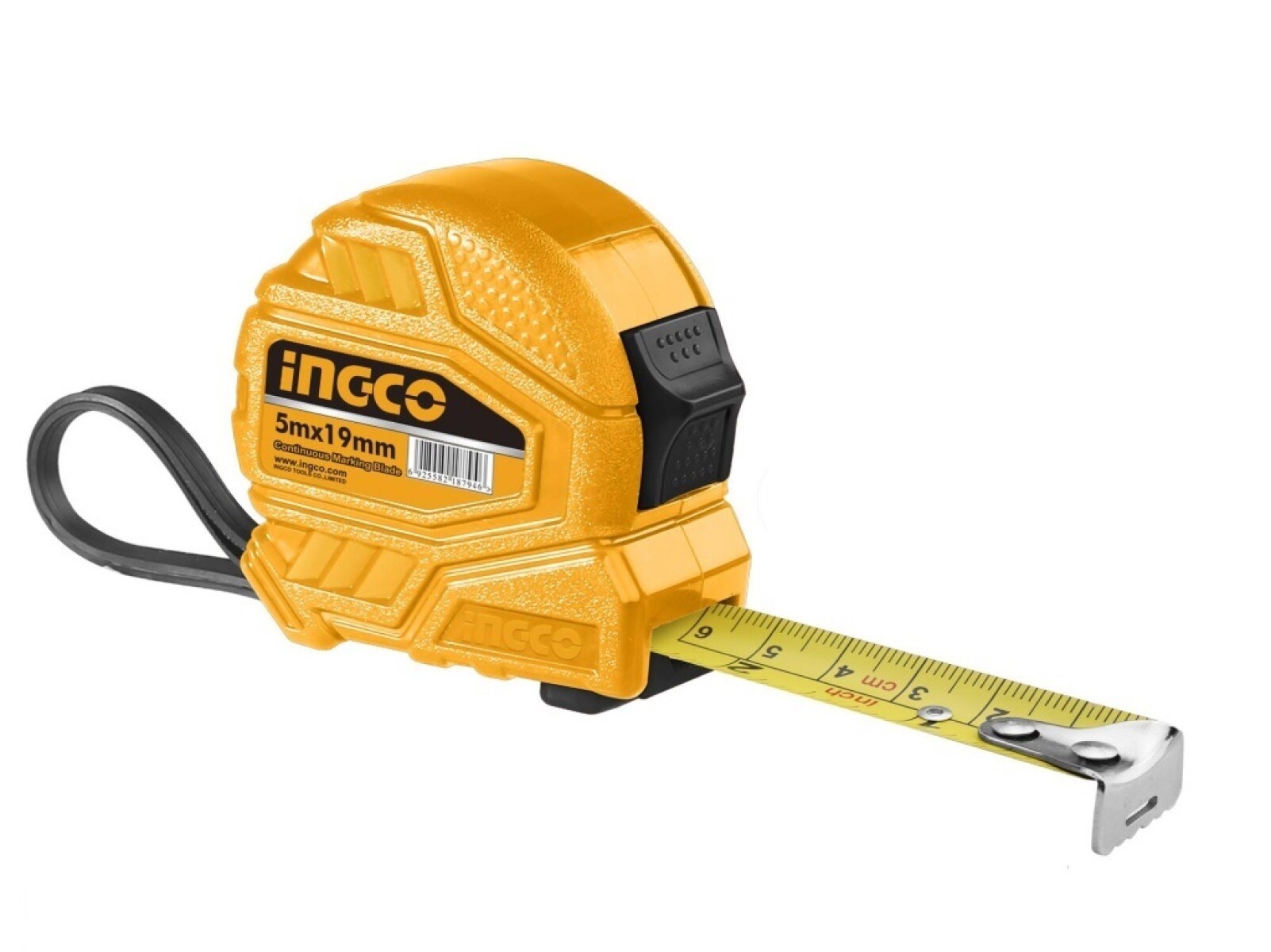 CINTA METRICA 5MT X 19MM PULGADA Y MILIMETRO INGCO HSMT26519 