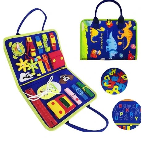 Valija Libro Montessori Infantil Niño Juguete Aprendizaje Valija Libro Montessori Infantil Niño Juguete Aprendizaje