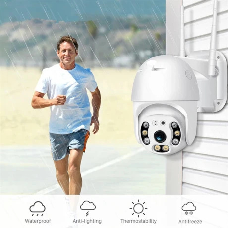 CÁMARA DE SEGURIDAD DOMO 360 EXTERIOR WIFI CÁMARA DE SEGURIDAD DOMO 360 EXTERIOR WIFI