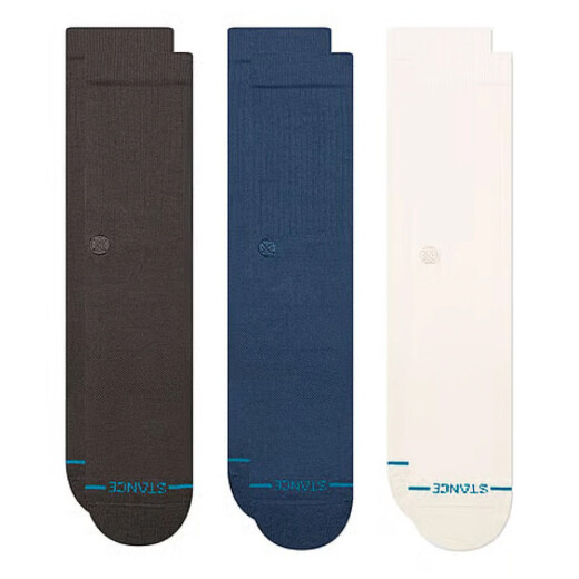 Medias Stance Medias Stance Icon 3 Pack Medias Stance Medias Stance Icon 3 Pack