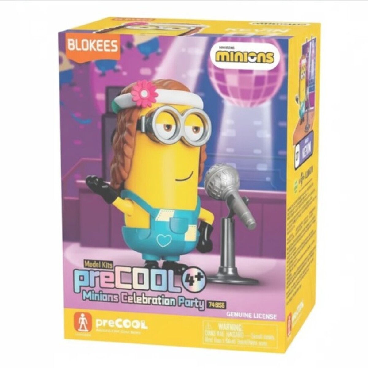 Figura para Armar Blokees Precool Minions 27 Piezas - KEVIN-SINGER 