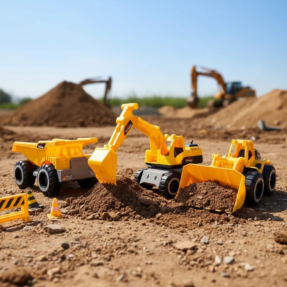 Set x3 vehículos construcción Set x3 vehículos construcción