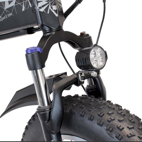 Bicicleta Eléctrica Plegable Gyroor EB028 R20 para Adultos Negro