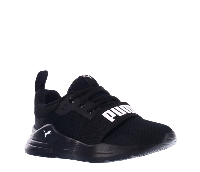 Wired Run Jrs Negro/Blanco