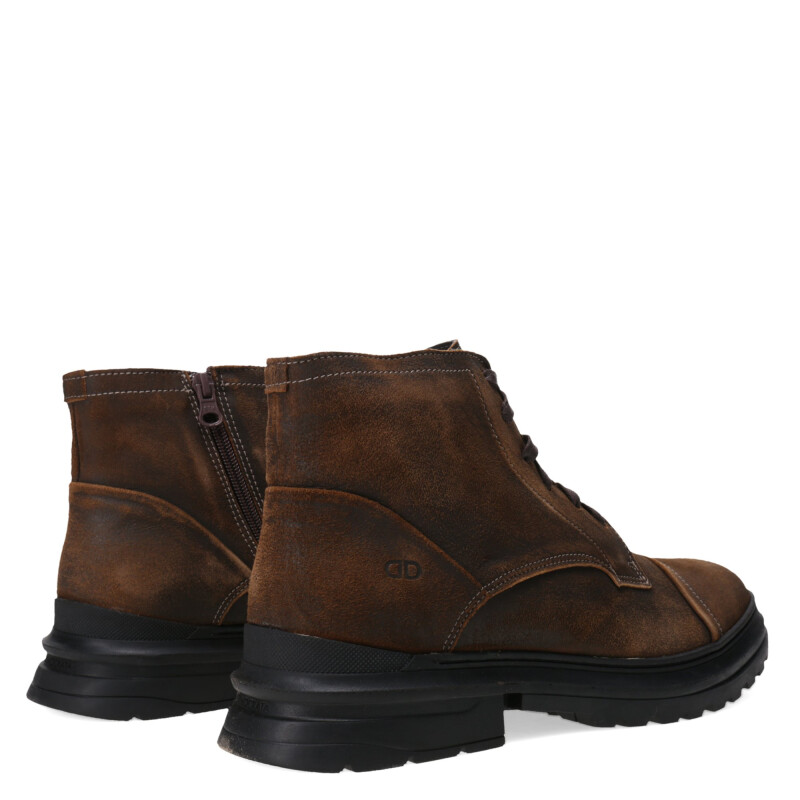 Botas de Hombre Democrata ERON acordonada Marrón Tabaco