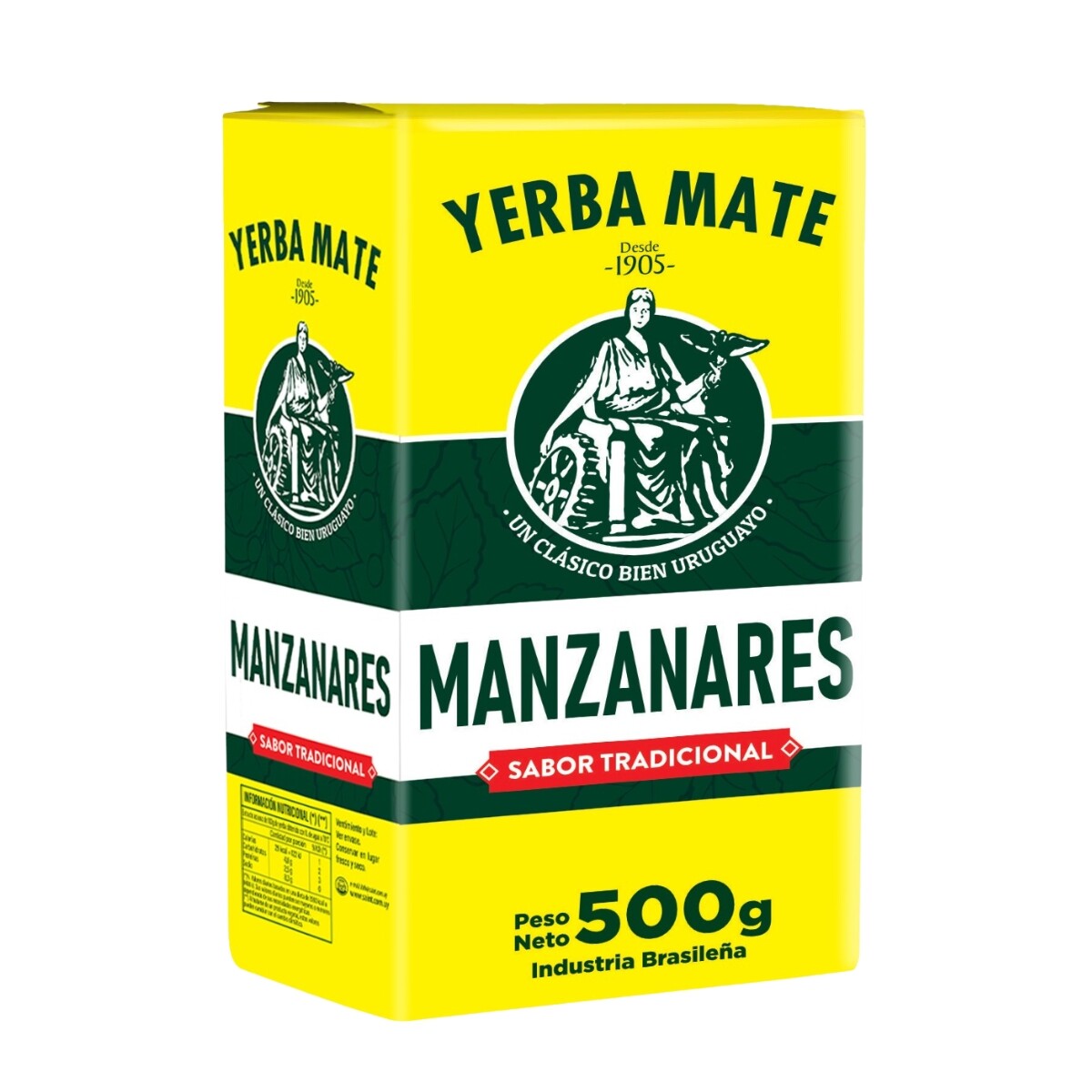 Yerba Mate Manzanares Tradicional 500 gr 