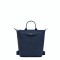 Longchamp -Mochila de cuero, le Pliage Xtra Azul