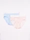 PANTY TEEN PACK X 2 VERDE AQUA