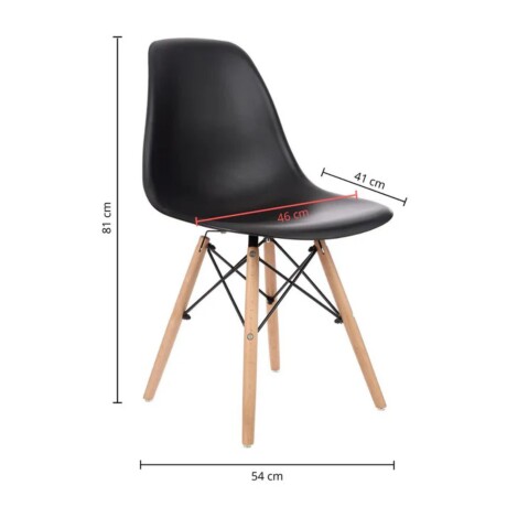 Silla Eames Negro