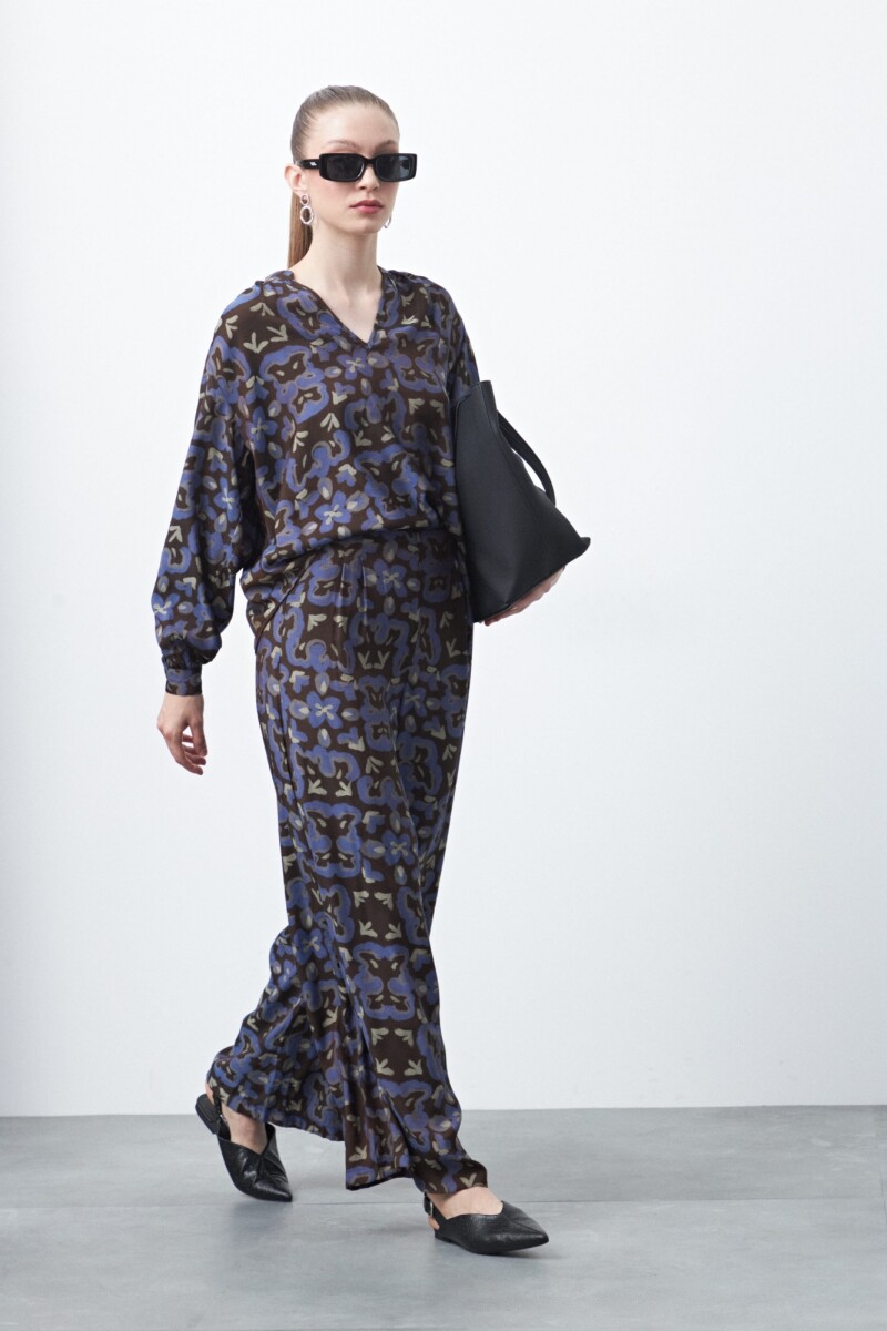 PANTALÓN STUDIO PRINT Florcitas