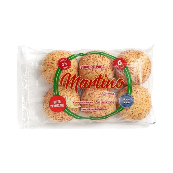 Pan Martino Burger con Queso x 6 Pan Martino Burger con Queso x 6