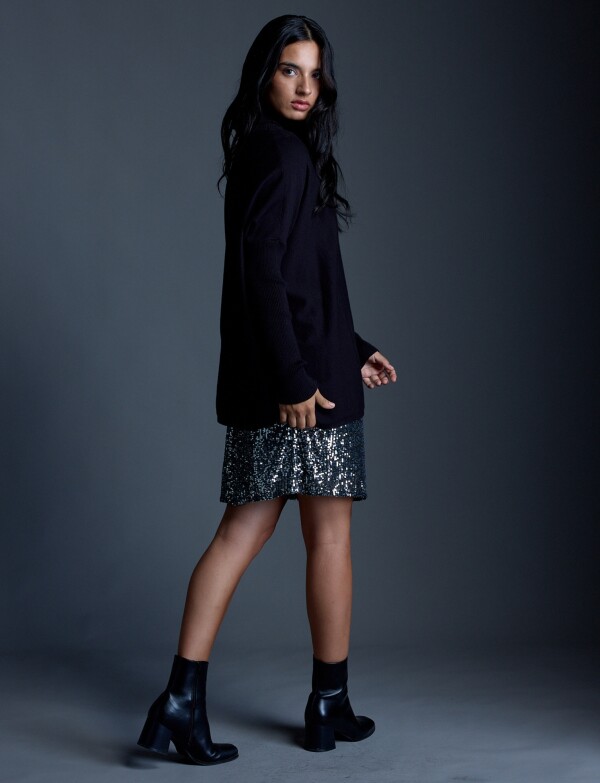 Polera Oversize NEGRO