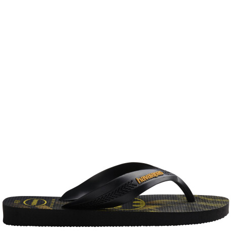 Sandalia de Niños Havaianas Kids Max Heroes Negro - Anaranjado - Amarillo Cítrico