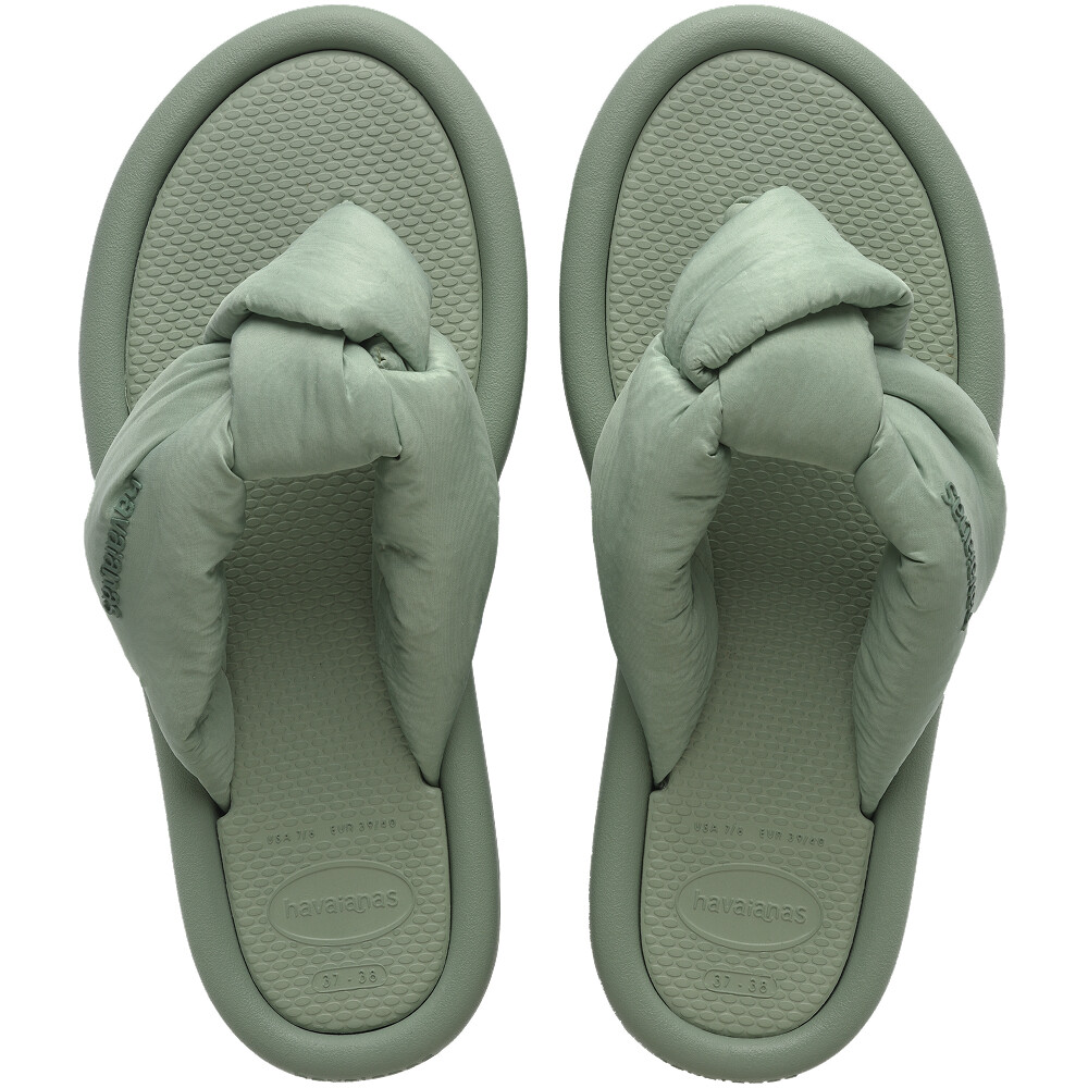 Sandalias Havaianas Over Puffed Mujer Smoke Green