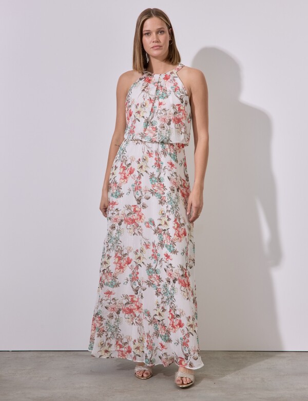 Vestido Maxi Spring CRUDO/MULTI