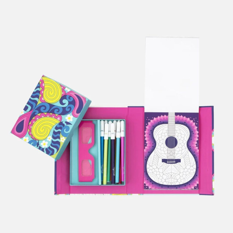 Juego de colorear en 3D: Sueños de arcoíris Juego De Colorear En 3d: Sueños De Arcoíris