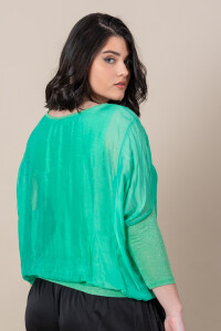 BLUSA DOLMAN Verde