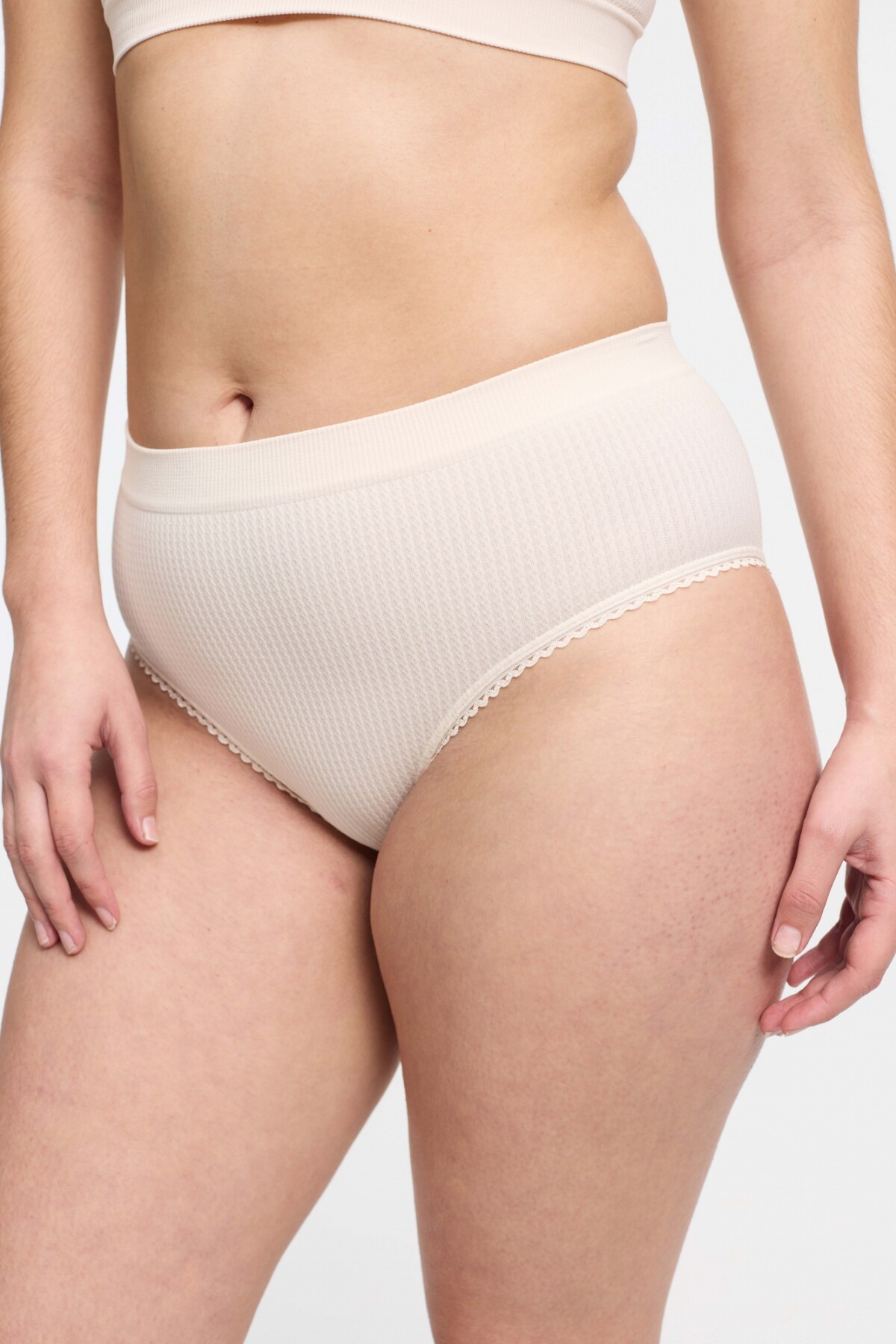 Bombacha Pimenton Trenza Arena