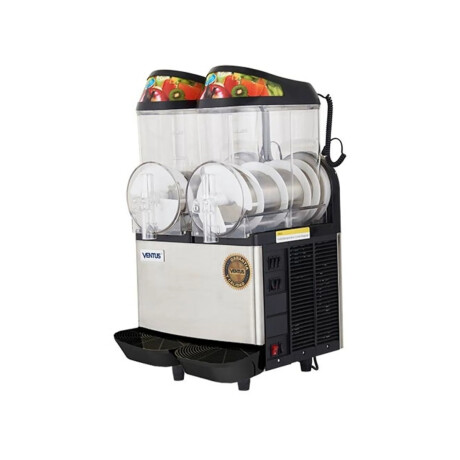 Maquina de Granizado con Cenefa 2 Cubas 12 Litros c/u Maquina de Granizado con Cenefa 2 Cubas 12 Litros c/u