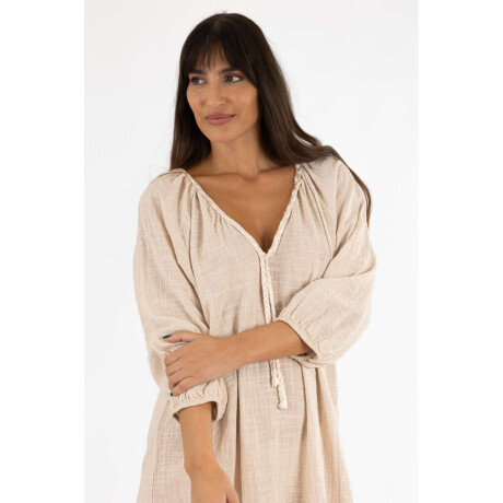 Bluson largo toscana Beige